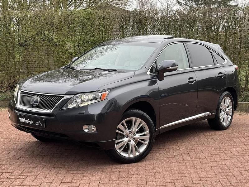 Grijs Gebruikt 2011 Lexus RX450h Executive Line SUV | € 17.950 (Super prijs) - Afbeelding 1/4