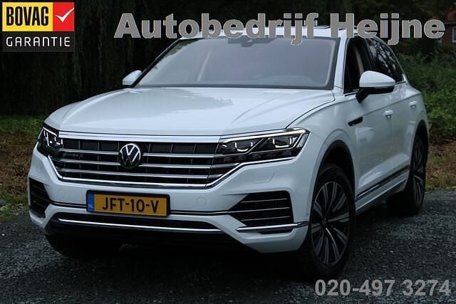 Wit Gebruikt 2021 VW Touareg Atmosphere SUV | € 50.945 (Goede deal) - Afbeelding 1/4