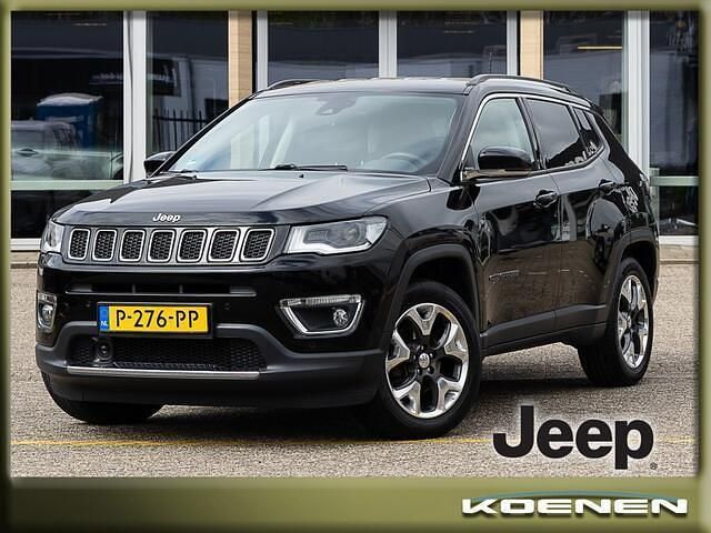 Zwart Gebruikt 2018 Jeep Compass Limited SUV | € 17.650 (Duur) - Afbeelding 1/4