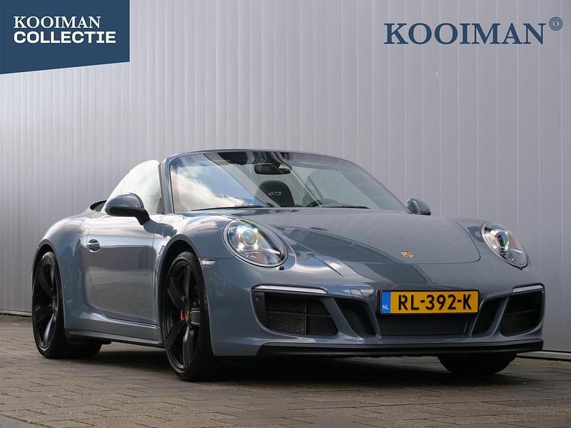 Grijs Gebruikt 2018 Porsche 911 Carrera Cabriolet Cabriolet | € 102.950 (Eerlijke prijs) - Afbeelding 1/4