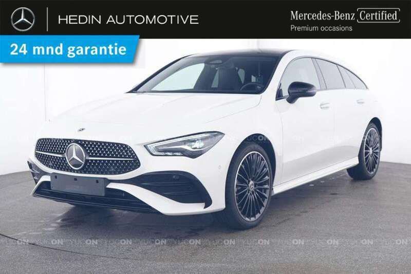 Wit Gebruikt 2024 Mercedes CLA250e Shooting Brake AMG line Stationwagen | € 44.900 (Iets duurder) - Afbeelding 1/3
