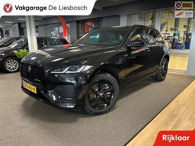 Zwart Gebruikt 2022 Jaguar F-Pace R-Dynamic SUV | € 49.950 (Super prijs) - Afbeelding 1/4