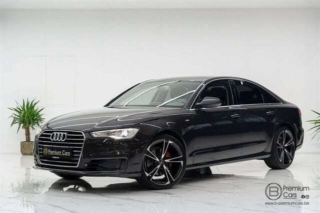 Zwart Gebruikt 2015 Audi A6 S-Line Sedan | € 21.900 (Iets duurder) - Afbeelding 1/4