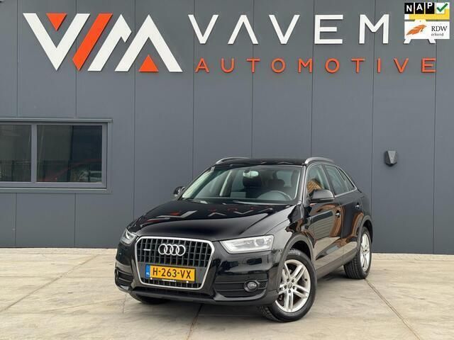 Zwart Gebruikt 2012 Audi Q3 Proline SUV | € 10.450 (Eerlijke prijs) - Afbeelding 1/4