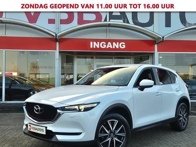 Wit (metallic) Gebruikt 2018 Mazda CX-5 Sky SUV | € 21.450 (Goede deal) - Afbeelding 1/4