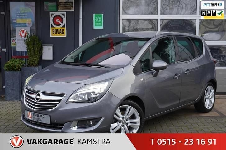 Grijs Occasion 2016 Opel Meriva MPV | € 8.950 (Eerlijke prijs) - Afbeelding 1/3