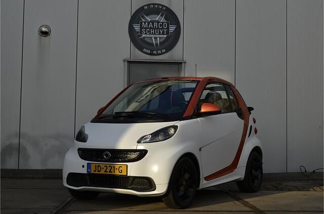 Occasion Smart ForTwo Cabrio Edition Flashlight 71 PK (52 kW) 2016 Oranje (metallic) Cabriolet