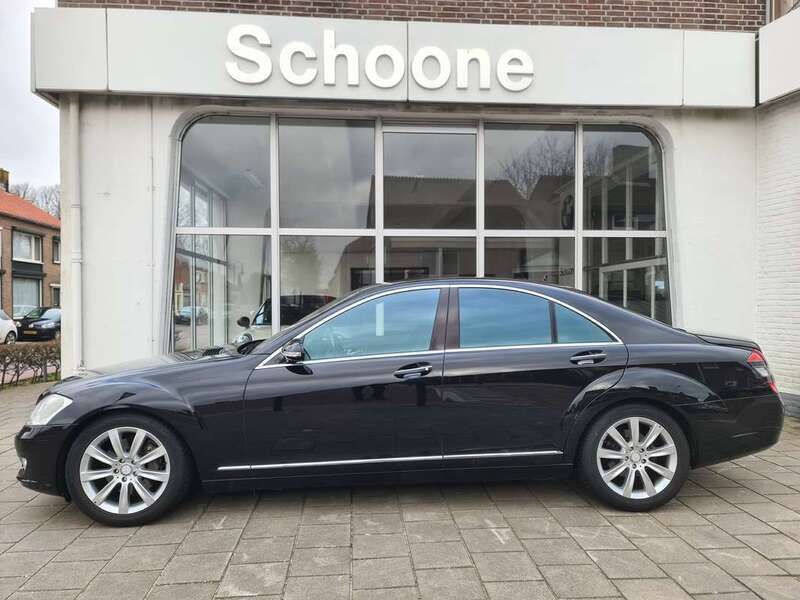 Zwart Gebruikt 2006 Mercedes S500 Prestige Sedan | € 23.750 (Eerlijke prijs) - Afbeelding 1/4