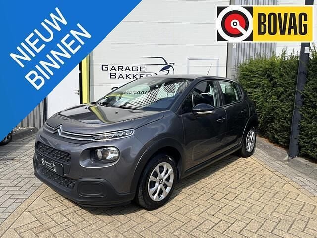 Grijs Gebruikt 2020 Citroën C3 Feel Hatchback | € 9.450 (Super prijs) - Afbeelding 1/4