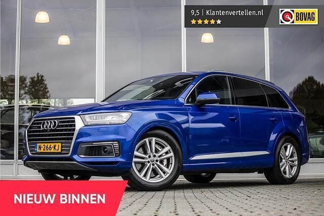 Blauw Gebruikt 2018 Audi Q7 Sport SUV | € 38.850 (Eerlijke prijs) - Afbeelding 1/3