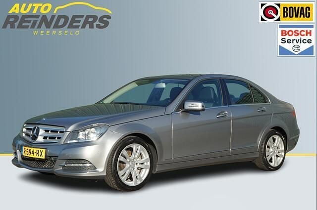 Grijs Gebruikt 2012 Mercedes C180 Avantgarde Sedan | € 9.750 (Goede deal) - Afbeelding 1/4