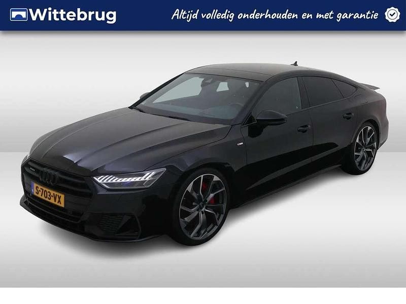 Zwart Gebruikt 2023 Audi A7 Sportback Competition Hatchback | € 64.950 (Iets duurder) - Afbeelding 1/2