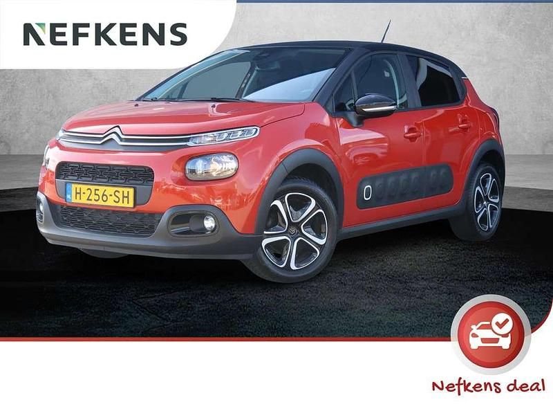 Oranje Gebruikt 2020 Citroën C3 Feel Hatchback | € 10.900 (Eerlijke prijs) - Afbeelding 1/3