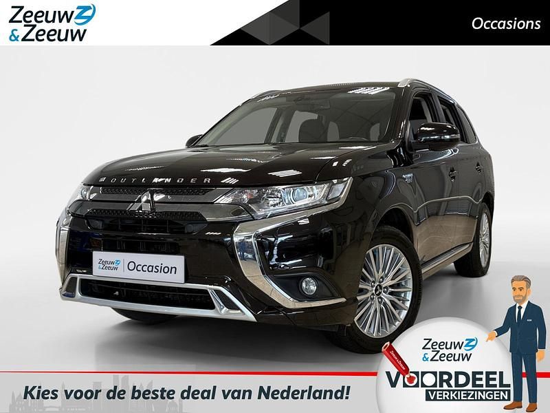 Zwart Gebruikt 2019 Mitsubishi Outlander SUV | € 16.450 (Goede deal) - Afbeelding 1/4