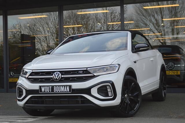 Wit Occasion 2022 VW T-Roc Cabriolet R-line Cabriolet | € 32.900 (Eerlijke prijs) - Afbeelding 1/4