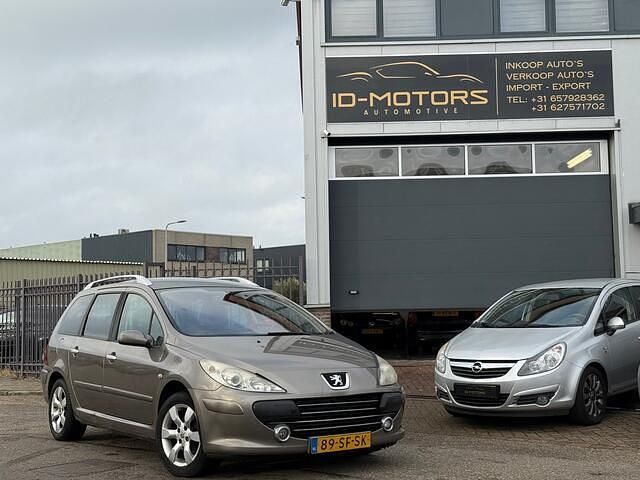 Grijs Occasion 2006 Peugeot 307 Griffe Stationwagen | € 2.499 (Eerlijke prijs) - Afbeelding 1/4