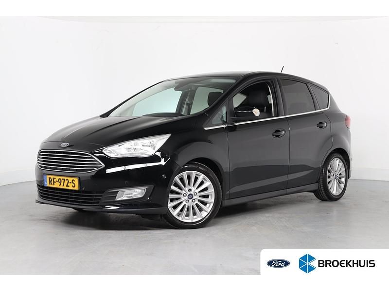 Zwart Occasion 2017 Ford C-MAX Titanium MPV | € 12.395 (Duur) - Afbeelding 1/4