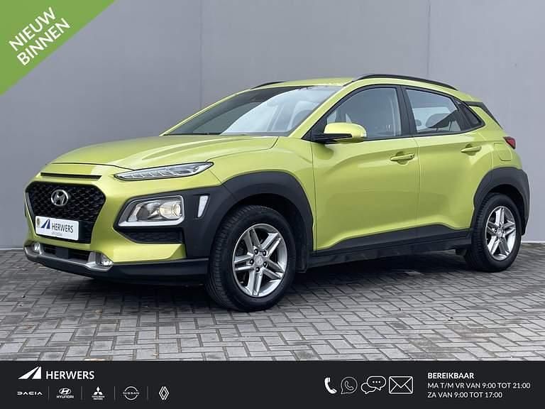 Acid yellow metallic (w9y) Gebruikt 2019 Hyundai Kona Comfort SUV | € 15.385 (Super prijs) - Afbeelding 1/4