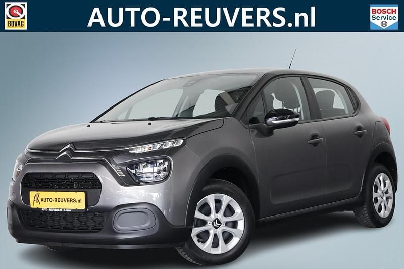 Grijs Gebruikt 2021 Citroën C3 Feel Hatchback | € 10.850 (Goede deal) - Afbeelding 1/4