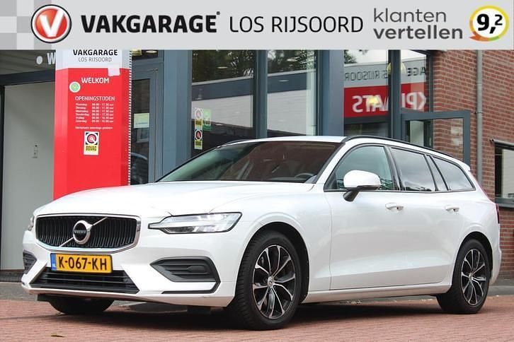 Wit Occasion 2021 Volvo V60 Stationwagen | € 24.900 (Super prijs) - Afbeelding 1/4