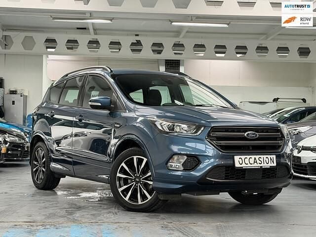 Blauw Occasion 2019 Ford Kuga ST-Line SUV | € 17.990 (Eerlijke prijs) - Afbeelding 1/4