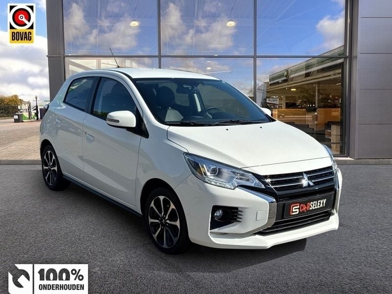 Wit Gebruikt 2023 Mitsubishi Space Star Instyle Hatchback | € 19.580 (Iets duurder) - Afbeelding 1/4