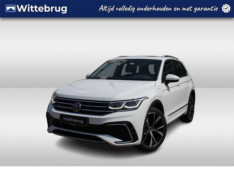 Wit Gebruikt 2021 VW Tiguan R-line SUV | € 33.450 (Goede deal) - Afbeelding 1/2