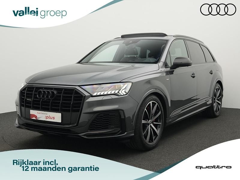 Grijs Gebruikt 2022 Audi Q7 Proline SUV | € 66.900 (Eerlijke prijs) - Afbeelding 1/4