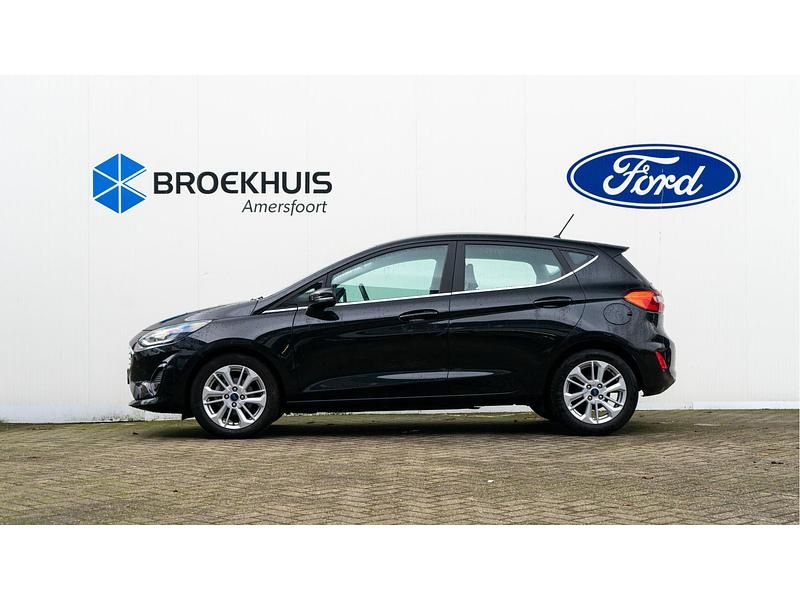 Occasion Ford Fiesta Titanium 125 PK (91 kW) 2023 Zwart Hatchback