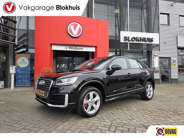 Zwart Occasion 2017 Audi Q2 S-Line SUV | € 18.945 (Eerlijke prijs) - Afbeelding 1/4