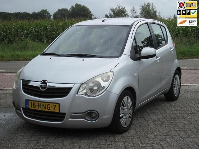 Grijs Gebruikt 2009 Opel Agila Enjoy Hatchback | € 6.950 (Eerlijke prijs) - Afbeelding 1/4