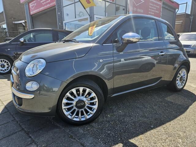 Grijs Gebruikt 2013 Fiat 500 Lounge Hatchback | € 5.950 (Eerlijke prijs) - Afbeelding 1/4