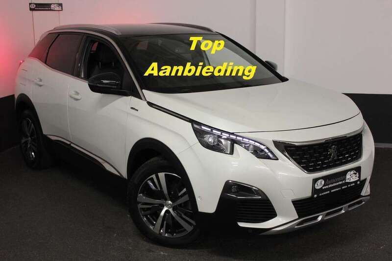 Wit, metallic lak Gebruikt 2020 Peugeot 3008 GT-line MPV | € 24.950 (Iets duurder) - Afbeelding 1/4