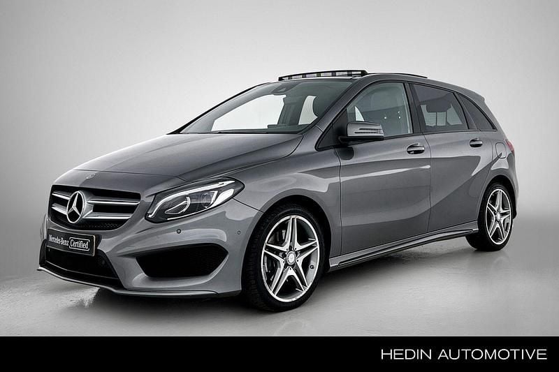 Grijs Gebruikt 2015 Mercedes B220 Ambition MPV | € 28.900 - Afbeelding 1/4