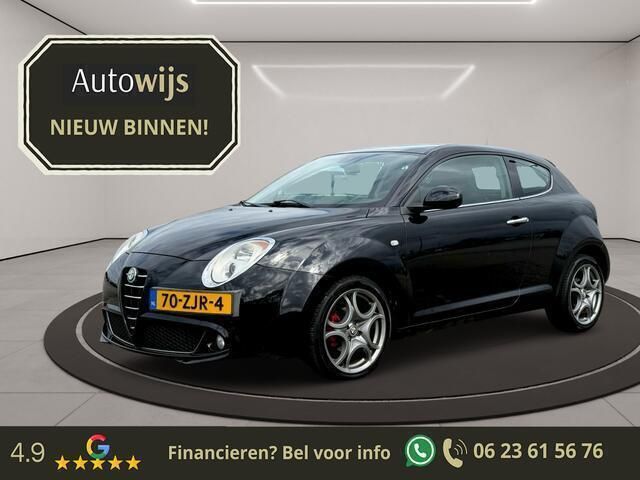 Zwart Gebruikt 2012 Alfa Romeo MiTo Distinctive Hatchback | € 5.490 (Eerlijke prijs) - Afbeelding 1/4
