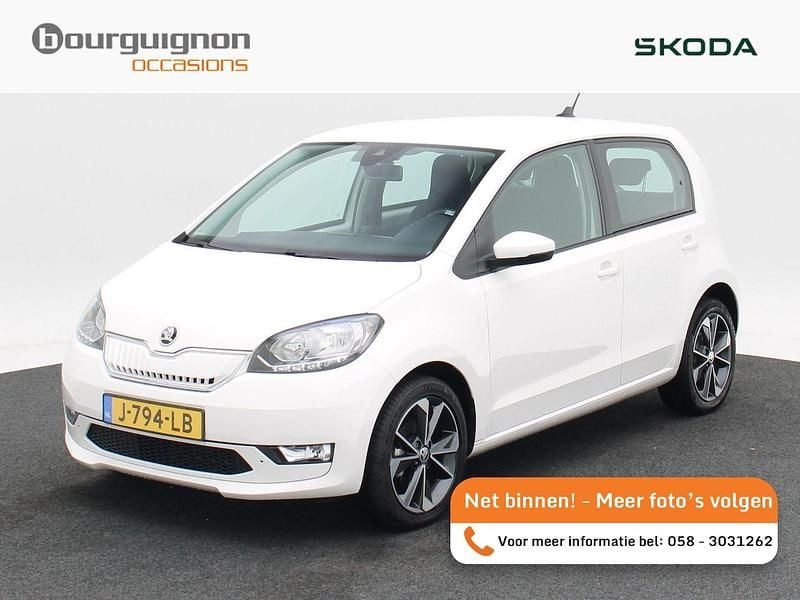 Wit Occasion 2020 Skoda Citigo-e IV Style Hatchback | € 12.850 (Eerlijke prijs) - Afbeelding 1/4