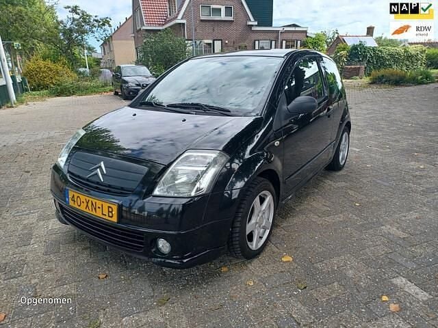 Zwart Gebruikt 2007 Citroën C2 Hatchback | € 1.650 (Iets duurder) - Afbeelding 1/4