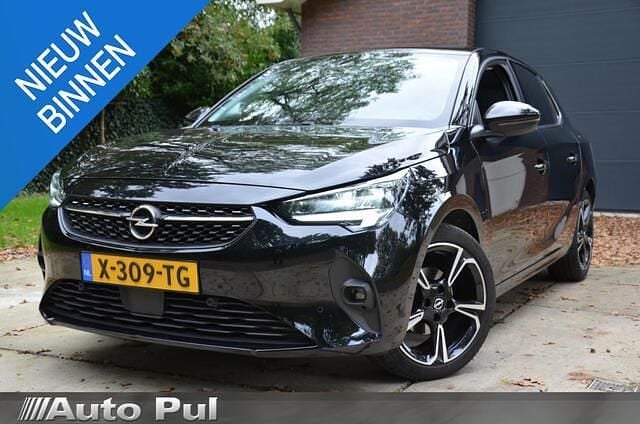 Zwart Gebruikt 2022 Opel Corsa Elegance Hatchback | € 13.900 (Goede deal) - Afbeelding 1/4