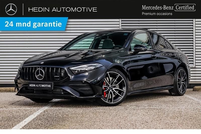 Zwart Gebruikt 2025 Mercedes A35 AMG Premium Plus Sedan | € 75.000 - Afbeelding 1/4
