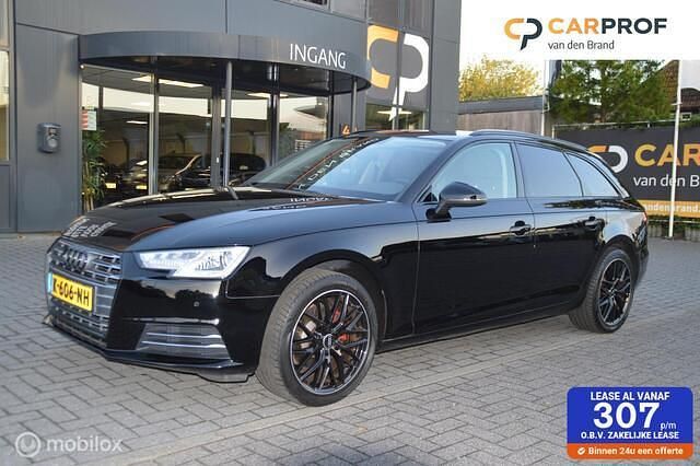 Zwart Gebruikt 2016 Audi A4 Sport Stationwagen | € 18.950 (Goede deal) - Afbeelding 1/4