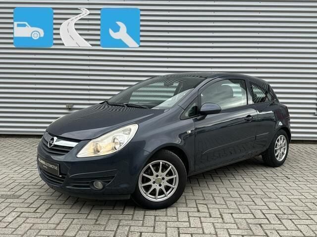 Grijs Gebruikt 2008 Opel Corsa Hatchback | € 3.950 (Eerlijke prijs) - Afbeelding 1/4