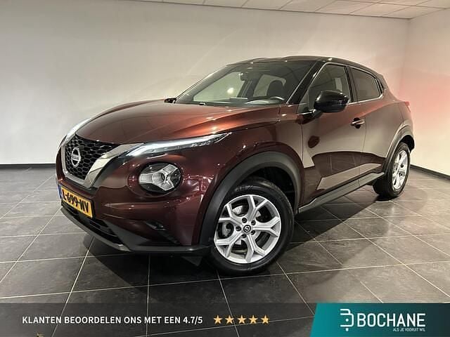 Rood Gebruikt 2021 Nissan Juke N-Connecta SUV | € 17.445 (Eerlijke prijs) - Afbeelding 1/4