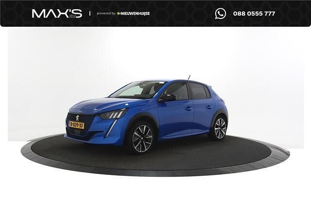 Blauw Occasion 2022 Peugeot e-208 GTi Hatchback | € 16.899 (Goede deal) - Afbeelding 1/4
