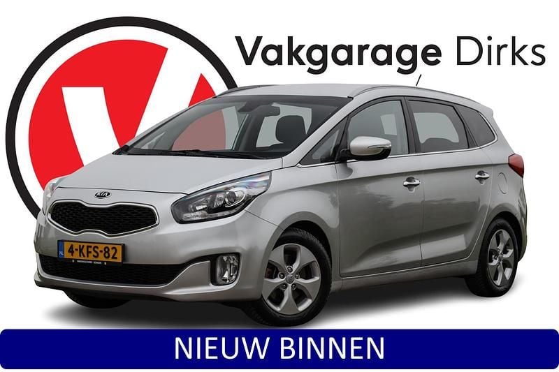 Grijs Gebruikt 2014 Kia Carens MPV | € 14.939 (Eerlijke prijs) - Afbeelding 1/3