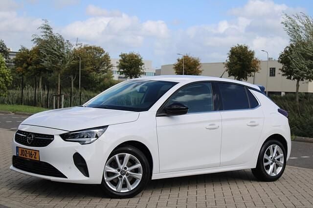 Wit Gebruikt 2021 Opel Corsa Elegance Hatchback | € 14.450 (Goede deal) - Afbeelding 1/4
