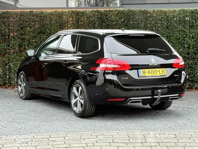 Occasion Peugeot 308 SW GT-line 131 PK (96 kW) 2017 Zwart Stationwagen