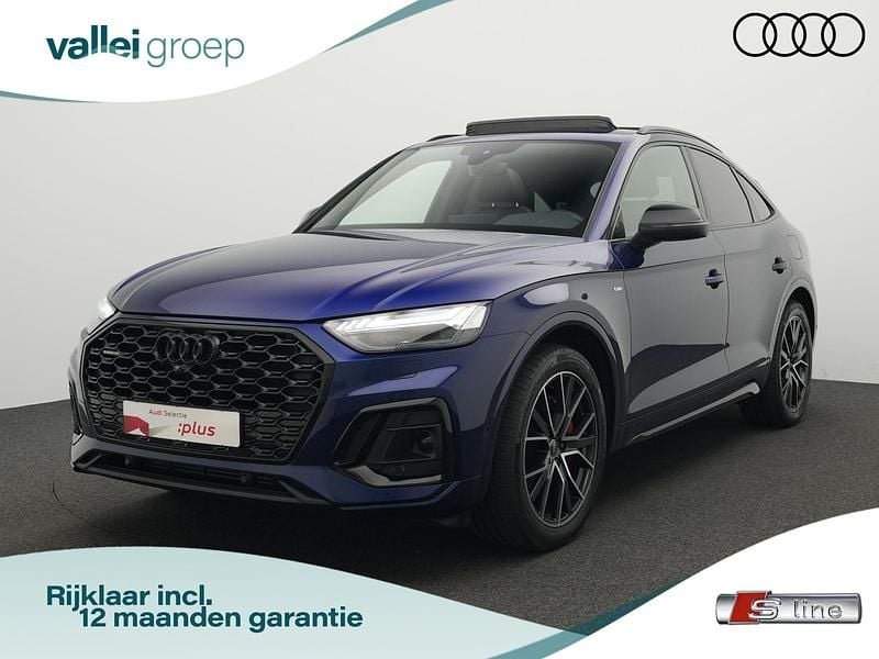 Blauw Gebruikt 2022 Audi Q5 Sportback Competition SUV | € 53.900 (Eerlijke prijs) - Afbeelding 1/4