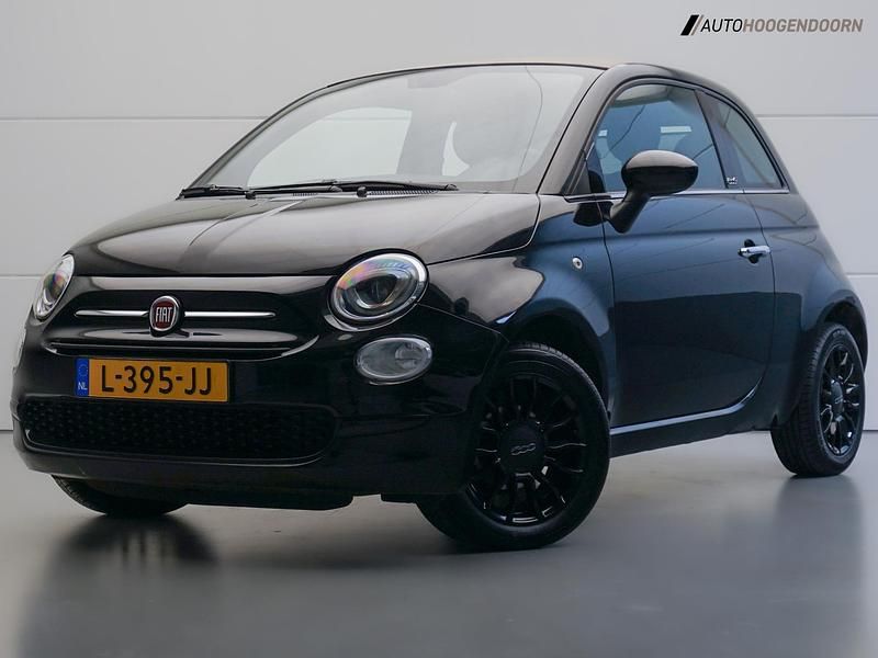 Zwart Gebruikt 2013 Fiat 500C Lounge Cabriolet | € 6.945 (Goede deal) - Afbeelding 1/4