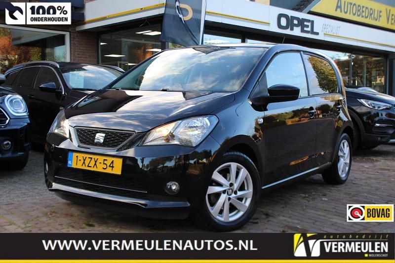 Zwart Gebruikt 2015 Seat Mii Ecomotive Hatchback | € 7.850 (Eerlijke prijs) - Afbeelding 1/4