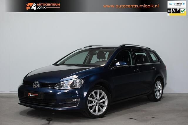 Blauw (metallic) Occasion 2015 VW Golf VII Edition Stationwagen | € 8.999 (Super prijs) - Afbeelding 1/4
